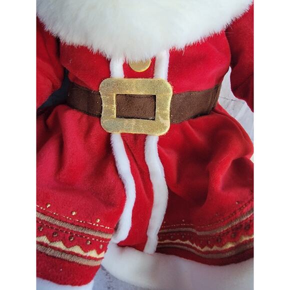 Hallmark Polar Express Santa Stuffed Plush Jingle Bell 12in Doesn't Work - Picture 3 of 9